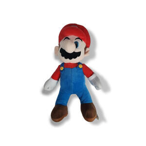 Super Mario 2018 Mario 16" Soft Plush Figure w/Secret Back Compartment